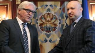 Турчинов и Штайнмайер