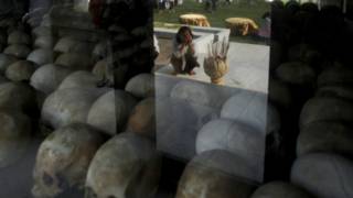 柬埔寨人在「殺人場」舉行屠殺週年紀念活動