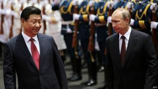 Визит Путина в Китай