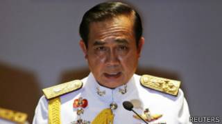 Shugaban sojin Thailand da ke jan ragamar kasar a yanzu Gen Prayuth Chan-ocha