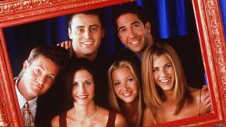 O elenco de Friends, em foto de 1998 (Getty)