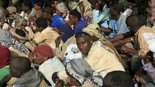Inmigrantes africanos