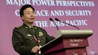 中國解放軍副總參謀長王冠中(1/6/2014)