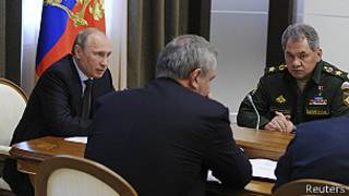 Владимир Путин и Сергей Шойгу