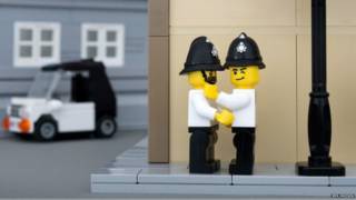 banksy lego