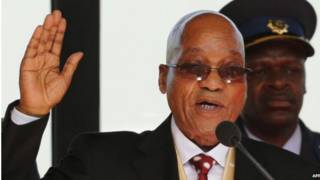 Jacob Zuma, presidente de Sudáfrica