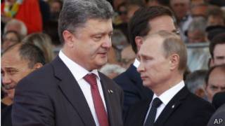 Порошенко и Путин