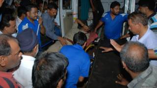 गैस रिसाव के पीड़ित
