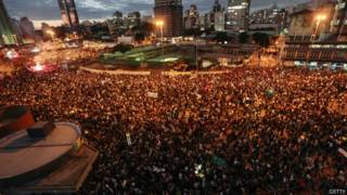 Protestos em São Paulo em junho de 2013 (Getty)