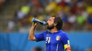 Andrea Pirlo, destaque da seleção italiana