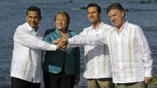 Presidentes de la Alianza del Pacífico