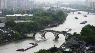 京杭大運河杭州終點拱宸橋