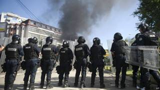 Policía en Kosovo