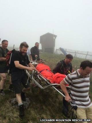 Foto: Lochaber Mountain Rescue Team