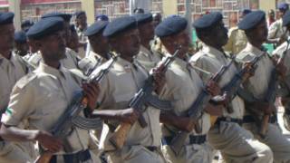 Somaliland police officers
