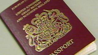 英國護照封面