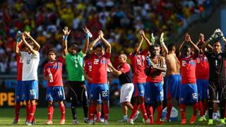 La selección de Costa Rica