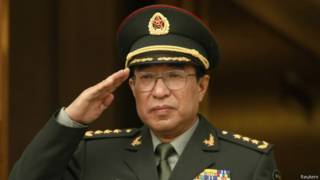 генерал Сюй Цайхоу в ходе визита в Вашингтон в 2009 г.