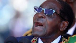 Le président Robert Mugabe