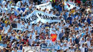 brasileirosTorcida argentina (Getty)