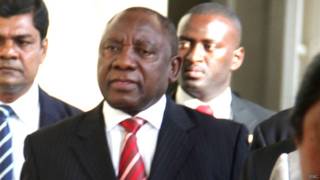Mataimakin Shugaban Afirka ta Kudu Cyril Ramaphosa