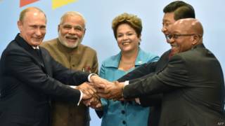 Reunião dos BRICs em Fortaleza (AFP)