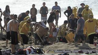Rescate en playa de San Francisco