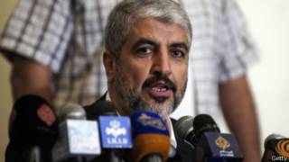 El líder de Hamas, Khaled Meshaal.