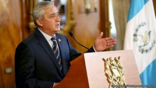 Otto Pérez Molina.