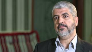 Khaled Meshal, líder do Hamas | Crédito: BBC