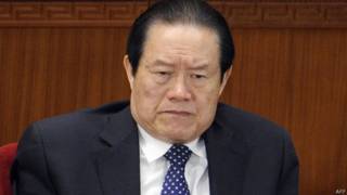 周永康在2012年中国全国人大会议上(资料图片)