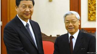Lãnh đạo Việt Nam, Trung Quốc