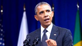 Obama atangaza ko Amerika igihe gushora imiriyaridi 14 z'ama dollar muri Afrika