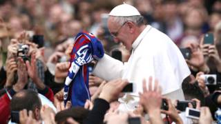 Papa Francisco hincha San Lorenzo