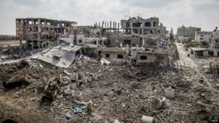 Destruição em Gaza (AFP)