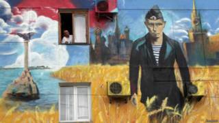 Граффити с Путиным