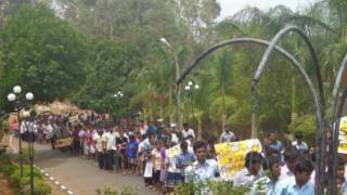இலங்கையின் சபரகமுவ பல்கலைக்கழக மாணவர் ஆர்பாட்டம்