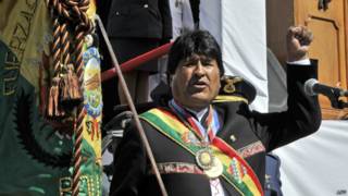 Evo Morales.