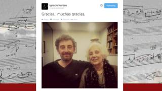 Reencuentro Estela de Carlotto y Guido