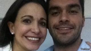 Maria Corina Machado y Felipe Cuevas