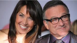Robin Williams y su esposa