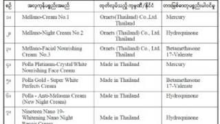 9 Cosmetics banned