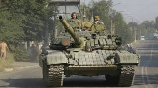 Вооруженные сепаратисты на востоке Украины