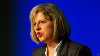 Theresa May, ministre de l'Intérieur du Royaume-Uni