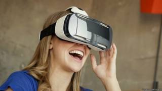 Óculos virtual / Crédito: Oculus, Samsung
