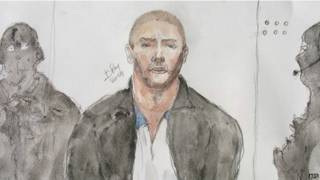Рисунок западного заложника в руках у сирийских джихадистов