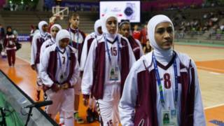 Tim bola basket Qatar
