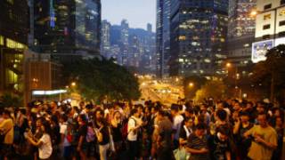 Zanga zangar Hong Kong