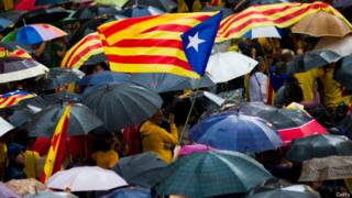 Protestas Cataluña