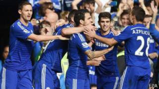 Kuva shampiyona yatangiira Chelsea ntabwo yari yatsindwa na rimwe